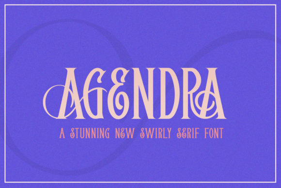 Agendra: A Serif With Modern Authority