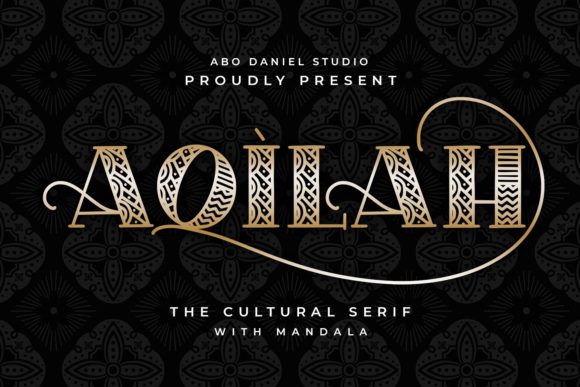 Aqilah Serif Font for Bold Web Design