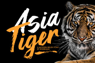 Asia Tiger Font: Bold Branding for Small Business
