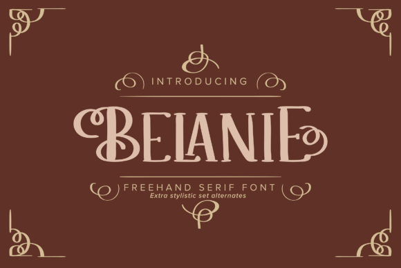 Belanie: A Serif Font for Bold Campaigns