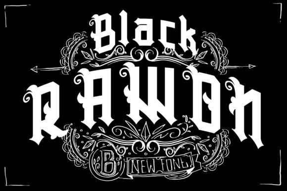 Black Rawon: A Bold Typeface for Editorial Impact