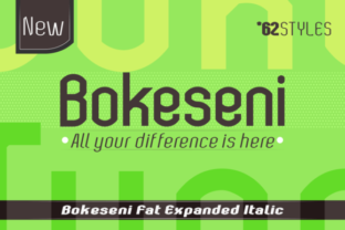 Bokeseni Expanded Fat Italic: A Bold Typeface for Modern Editors