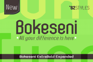 Bokeseni ExtraBold Expanded Font Review