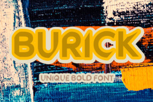 Burick: A Bold Sans Serif Font for Digital Design