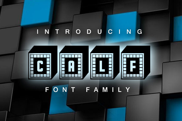 Calf Typeface: Bold Design for Modern Brands