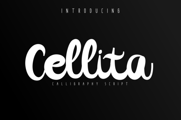Cellita: A Bold Handwritten Font for Digital Impact