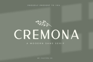 Cremona: The Minimal Sans Serif Font for Clear Campaigns