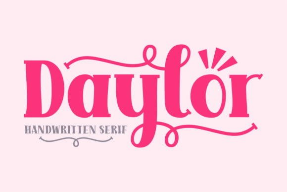 Daylor: A Bold Serif Font for Editorial Impact