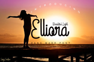 Elliora: A Bold Script Font for Campaign Design