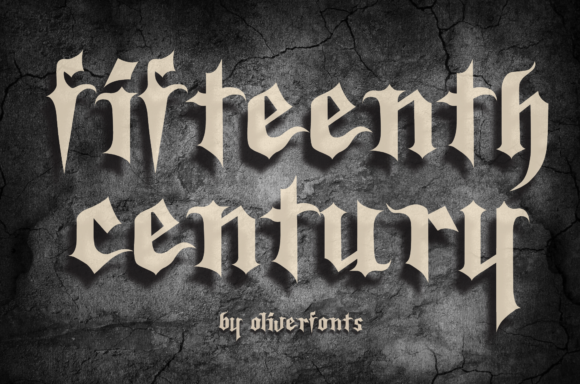 Fifteenth Century Typeface for Editorial Design