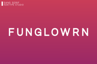 Funglowrn: A Bold Sans Serif Font for Modern Web Design