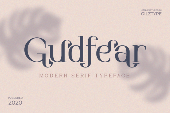 Gudfear: The Serif Font That Elevates Brand Identity