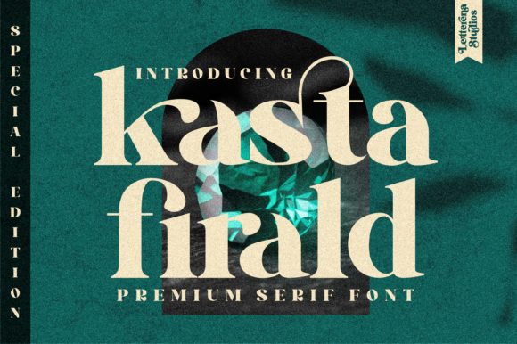 Kasta Firald: A Bold Serif Font for Editorial Design