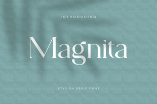 Magnita: A Serif Font for Bold Campaigns