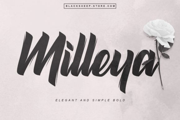 Milleya Font: Bold Branding for Small Business