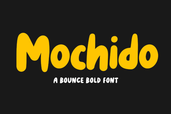 Mochido: A Handwritten Font for Bold Branding