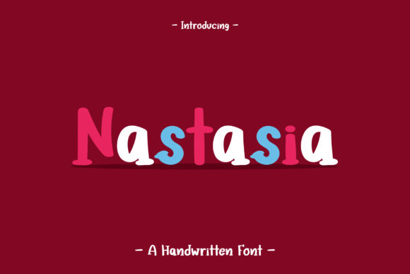 Nastasia: A Bold Handwritten Font for Web Design