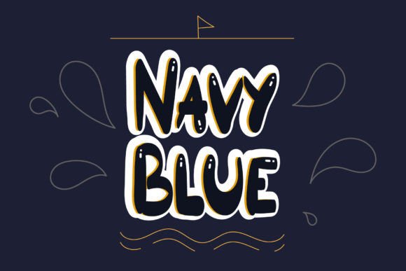 Navy Blue Font: A Crafter’s Guide