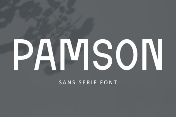 Pamson Typeface Review: Bold Simplicity for Modern Brands
