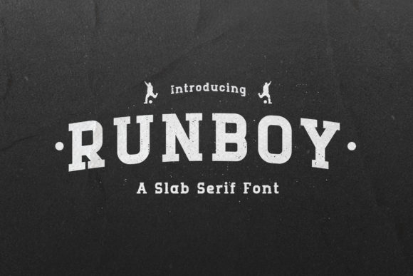 Runboy Font: Bold Slab Serif for Web Design