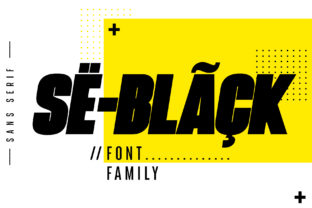 SeBlack: The Bold Sans Serif Font for Branding