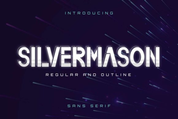Silvermason Font: A Clean Typeface for Your Brand