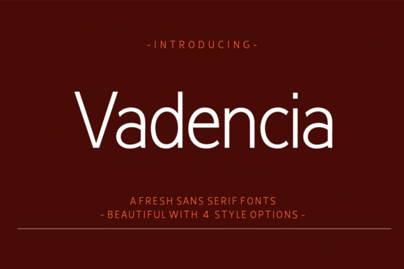 Vadencia: A Refined Sans Serif for Editorial Design