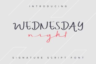 Wednesday Night Font: Elevate Your Brand Identity