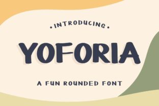 Yoforia: A Handwritten Typeface for Branding