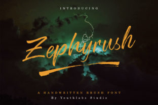 Zephyrush: The Bold Script Font for Campaigns